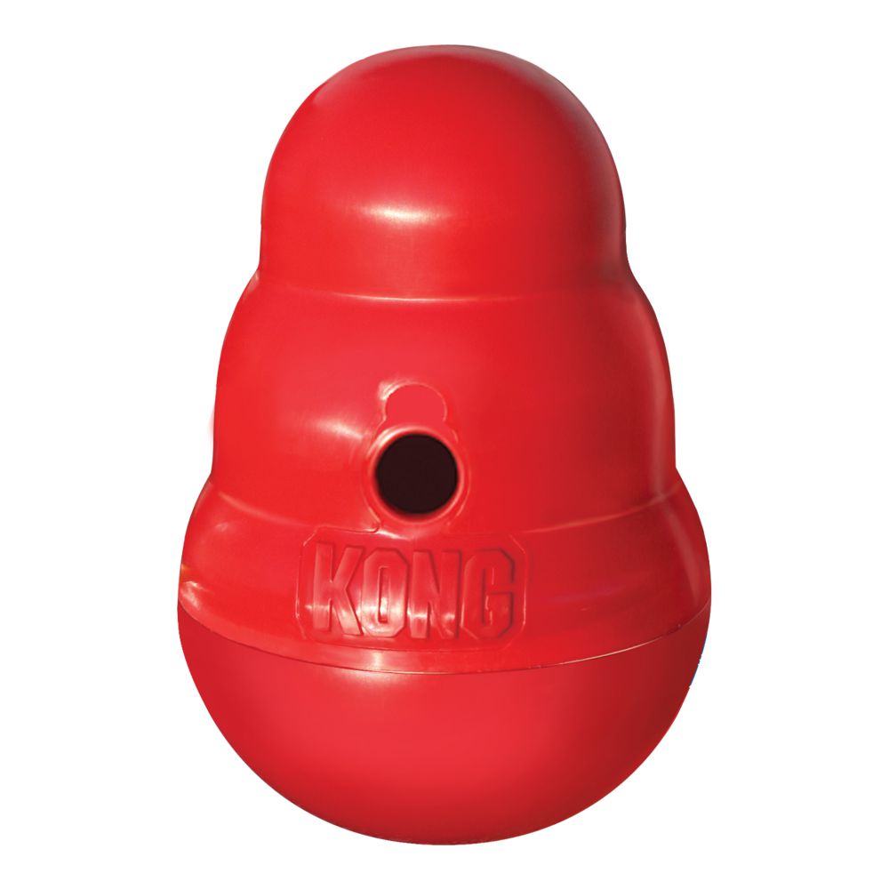 KONG Wobbler Интерактивная игрушка для собак Груша для лакомств