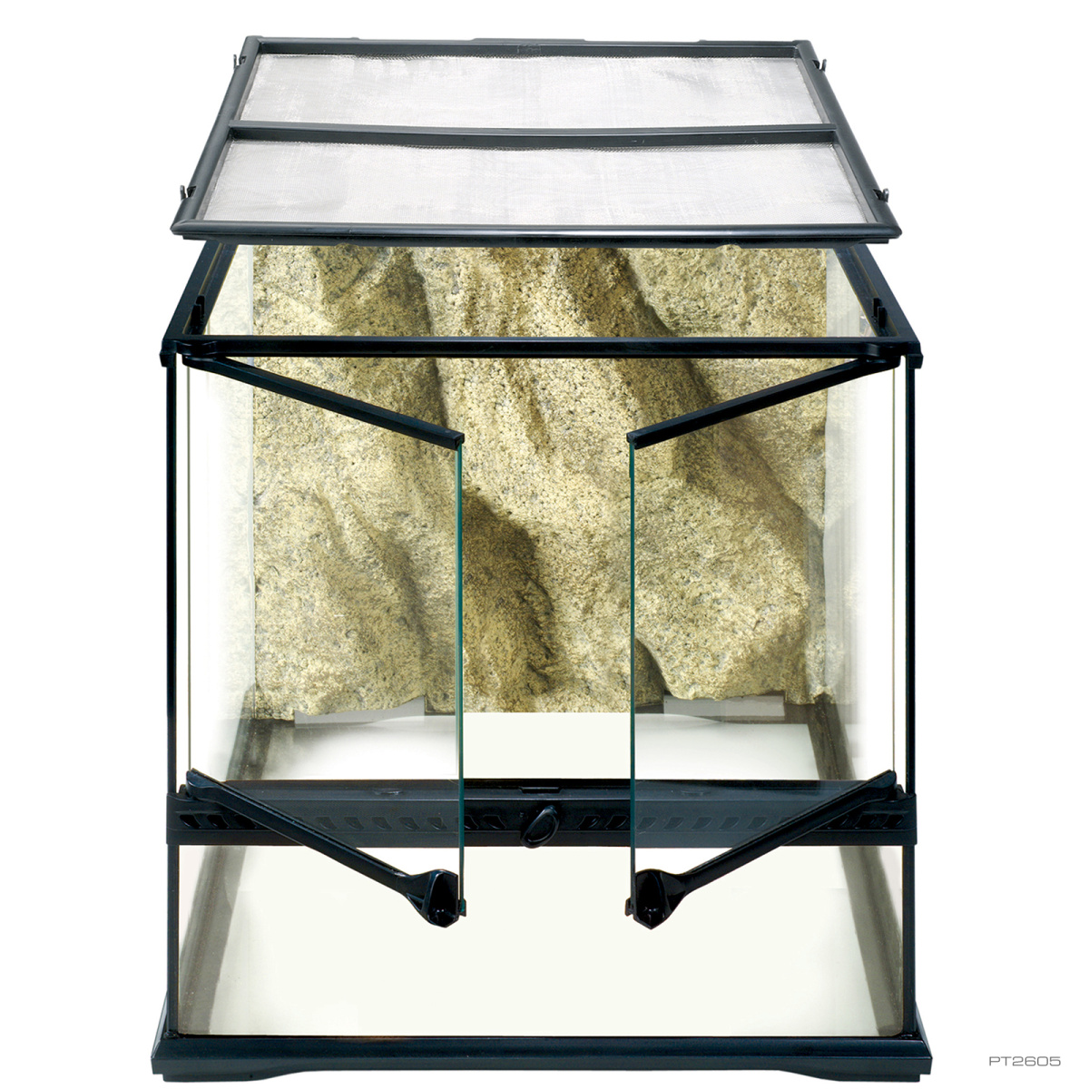Террариум стеклянный 45 х 45 х 45 см Exo Terra Natural Terrarium Small Wide PT2605 Террариум стеклянный 45 х 45 х 45 см Exo Terra Natural Terrarium Small Wide PT2605