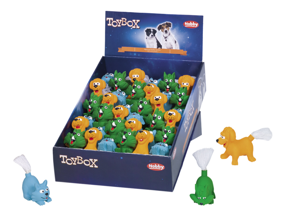 Іграшка для мініатюрних собак ToyBox Тварини мікс Latex Nobby