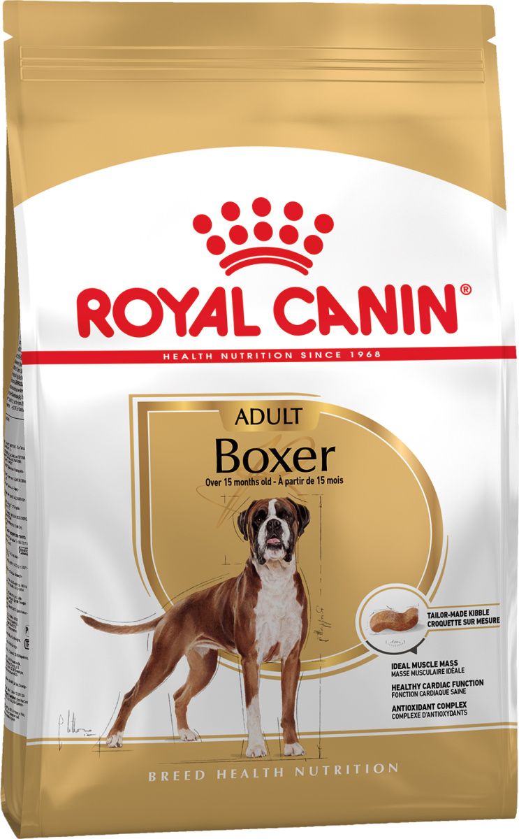 Сухий корм для собак породи Боксер старше 15 місяців Royal Canin Boxer Adult