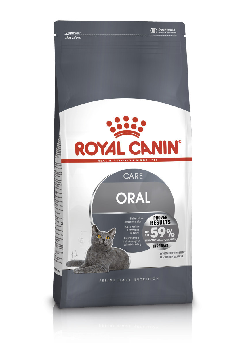 Сухой корм для предотвращения образования зубного камня и налета у котов Royal Canin Oral Care