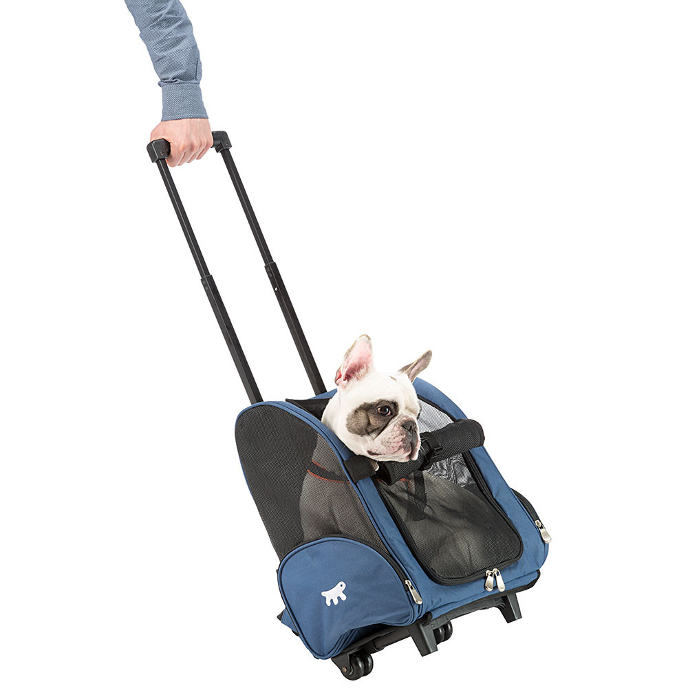 Дорожный рюкзак-тележка Трансформер для мелких собак и котов весом до 8 кг Trolley 2 in 1 Ferplast