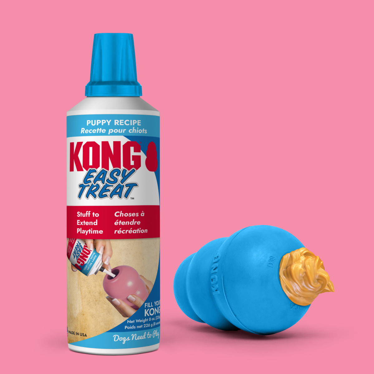 KONG Easy Treat Puppy Натуральні ласощі для цуценят Паста зі смаком Курячої печінки