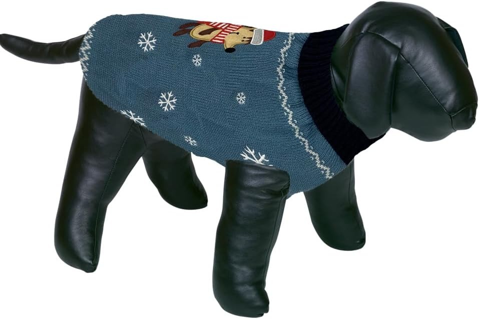 Теплий в'язаний зимовий светр для собак Їжачок Hedgehog Dog Sweater Nobby Теплий в'язаний зимовий светр для собак Їжачок Hedgehog Dog Sweater Nobby