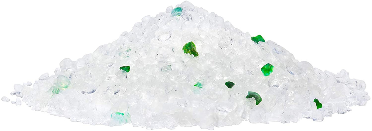 Силикагелевый впитывающий наполнитель для котов с ароматом алоэ вера Sanicat Diamonds Aloe Vera