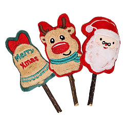 Игрушка для котов Плюшевая Рождественская Фигурка с Палочкой Мататаби Figures Plush Matatabi Xmas Nobby