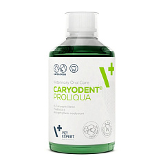 Концентрированная добавка в воду для чистки зубов собак и котов VetExpert Caryodent Proliqua