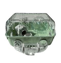 Клетка для хомяка с туннелем, беговым колесом и домиком Combi 1 Ferplast