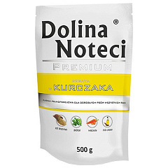 Безглютеновый влажный корм для собак с Курицей Dolina Noteci Premium Adult Chicken