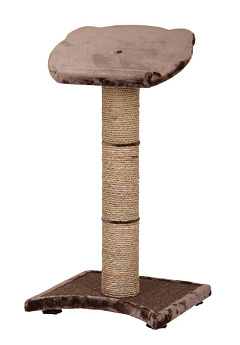 Высокая когтеточка-столбик с полочкой для кошек Logpal Nobby Высокая когтеточка-столбик с полочкой для кошек Logpal Nobby