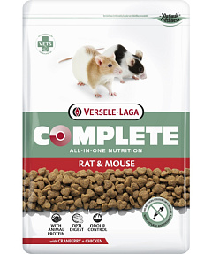 Повнораційний гранульований корм для щурів та мишей Versele-Laga Complete Rat & Mouse