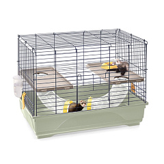 Двоповерхова клітина для тхора з тунелями Imac Ferret Flat