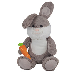 М'яка іграшка для собак Тріскучий Кролик з Морквою Rabbit & Carrot Plush Nobby
