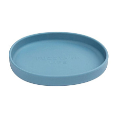 Силіконова миска для комфорту вусів котів Французьке Небо FuzzYard Life Flat Silicone Cat Feeder French Blue