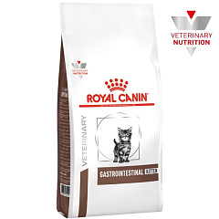 Сухой лечебный корм для котят в возрасте от 2 до 10 месяцев при расстройствах пищеварения Royal Canin Veterinary Gastrointestinal Kitten Сухой лечебный корм для котят в возрасте от 2 до 10 месяцев при расстройствах пищеварения Royal Canin Veterinary Gastrointestinal Kitten
