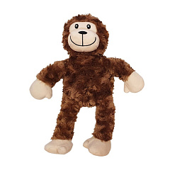 Мягкая игрушка для собак Плюшевая Обезьянка с внутренним канатом Plush & Rope Nobby