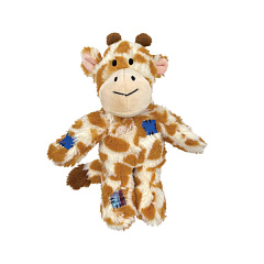 KONG Wild Knots Giraffe Мягкая игрушка для собак Трескучий Жираф с внутренним канатом