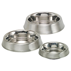 Антиковзка миска з нержавіючої сталі для собак Класік Nordic Nobby