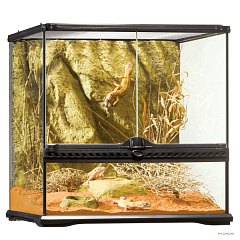Террариум стеклянный 45 х 45 х 45 см Exo Terra Natural Terrarium Small Wide PT2605