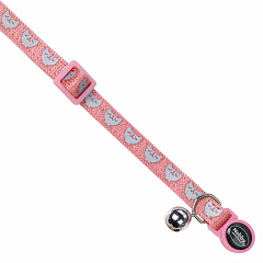 Нейлоновий нашийник для кішок із дзвіночком Котик Head Cat Collar Nobby Нейлоновий нашийник для кішок із дзвіночком Котик Head Cat Collar Nobby