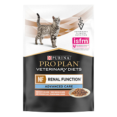 Влажный лечебный корм с лососем для котов с заболеваниями почек Purina Pro Plan Veterinary Diets NF Renal Function Advanced Care Salmon Влажный лечебный корм с лососем для котов с заболеваниями почек Purina Pro Plan Veterinary Diets NF Renal Function Advanced Care Salmon