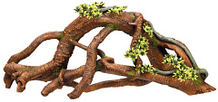 Декор для аквариума Мангровая коряга-арка с цветами Snag Mangrove Aqua Ornaments Nobby