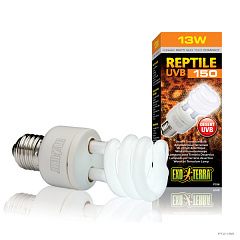 Ультрафіолетова лампа для пустельних рептилій Exo Terra Reptile UVB 150 Desert 13 W Ультрафіолетова лампа для пустельних рептилій Exo Terra Reptile UVB 150 Desert 13 W