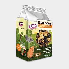 Лакомства для грызунов и кроликов Фрукты из сада и леса LoLo Pets Bloomy Small Animals Fruit From The Orchard & Forest