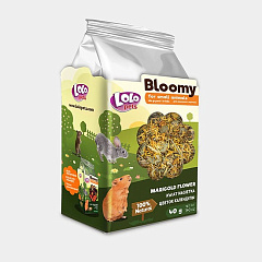 Лакомства для грызунов и кроликов Цветок Календулы LoLo Pets Bloomy Small Animals Marigold Flower