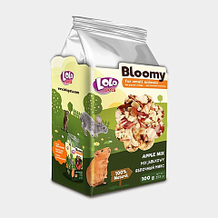 Ласощі для гризунів та кроликів Яблучний Мікс LoLo Pets Bloomy Small Animals Apple Mix