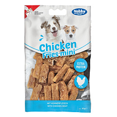 Натуральні протеїнові ласощі для собак Куряче Фрі Nobby StarSnack Classic Extra Protein Chicken Fries Mini