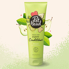 Гипоаллергенный кондиционер для щенков с ароматом груши Pet Head Mucky Pup Puppy Conditioner