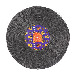 Обертова кігтеточка для кота на стіну Вінілова Платівка Spinning Since FuzzYard Cat Scratcher Record Caturday Night Fever