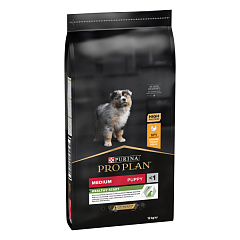 Сухой корм с курицей для здорового развития щенков средних пород Purina Pro Plan Medium Healthy Start Puppy Chicken