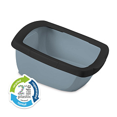 Туалет для кота с высокими бортиками из вторичного пластика Imac Funny 2nd Plastic Life