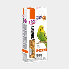Ласощі для хвилястого папуги Вітамінізовані палички з медом LoLo Pets Smakers Budgie Honey