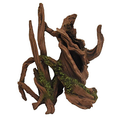 Декор для аквариума Дерево-грот со мхом Snag Cave Aqua Ornaments Nobby