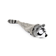М'яка іграшка для собак Кумедний Єнот з пищалкою FuzzYard Plush The Yeetz Run Along Racoon