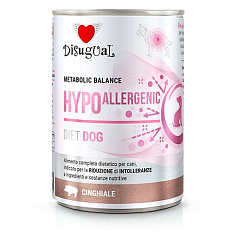 Вологий лікувальний корм для собак при алергії Паштет з Кабана Disugual Metabolic Balance Diet Dog Hypoallergenic Boar Вологий лікувальний корм для собак при алергії Паштет з Кабана Disugual Metabolic Balance Diet Dog Hypoallergenic Boar
