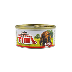 Консервоване м'ясо для маленьких собак Асорті з Яловичини TIM Mini Dog 100% Meat Beef Консервоване м'ясо для маленьких собак Асорті з Яловичини TIM Mini Dog 100% Meat Beef