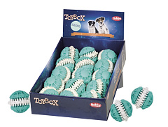 Іграшка для догляду за зубами собак ToyBox Куля зі смаком м'яти Dental Mint Nobby Іграшка для догляду за зубами собак ToyBox Куля зі смаком м'яти Dental Mint Nobby