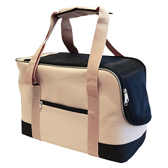 Сумка-переноска для собак та котів вагою до 8 кг зі знімним плюшевим дном Enes Nobby