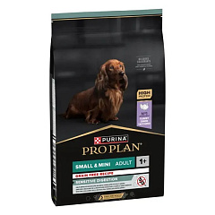 Беззерновий сухий корм з індичкою для собак маленьких порід Purina Pro Plan Small & Mini Grain Free Adult 1+ Turkey