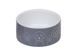 Керамическая миска для собак Песики Dogs Nobby