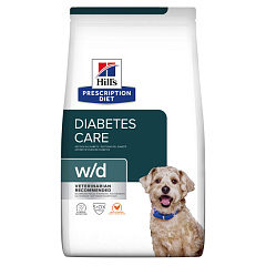 Сухий лікувальний корм з куркою для собак із цукровим діабетом Hill's Prescription Diet w/d Diabetes Care Сухий лікувальний корм з куркою для собак із цукровим діабетом Hill's Prescription Diet w/d Diabetes Care