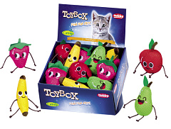 Іграшка для кішок ToyBox Фрукти з котячою м'ятою Mesh Catnip Nobby