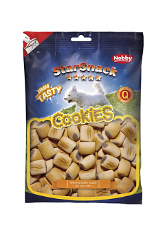 Натуральные лакомства для собак Печенье с мясной начинкой Nobby StarSnack Cookies Duo Maxi Натуральные лакомства для собак Печенье с мясной начинкой Nobby StarSnack Cookies Duo Maxi