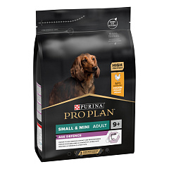 Сухий корм для літніх собак маленьких порід з Куркою Purina Pro Plan Small & Mini Adult 9+ Age Defence Chicken