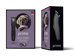 Бесшумная аккумуляторная машинка для стрижки собак и котов Prima Clipper Moser
