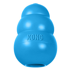 KONG Puppy Blue Развивающая игрушка для щенков Голубой КОНГ для лакомств